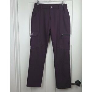 OUTDOOR SPORTS Women Purple Cargo Hiking Ski Snow Pants Size M